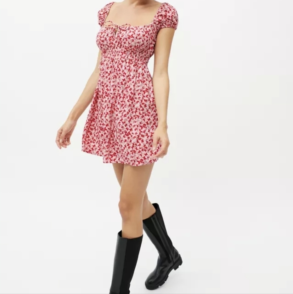 Pink motel rocks mini dress XS